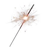 Wunderkerze — Lit Sparkler (Control Resonant)