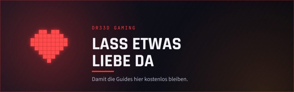 Lass etwas Liebe da — damit die Guides hier kostenlos bleiben