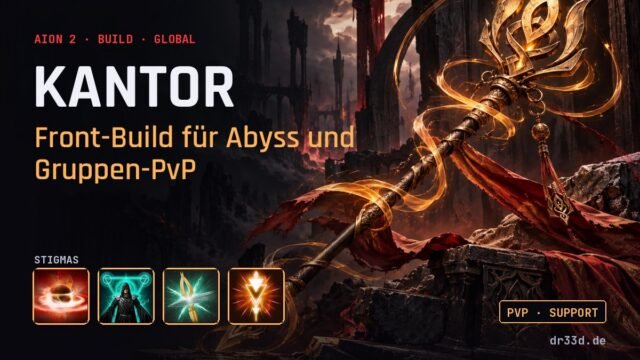 Aion 2: Kantor Front-Build für Abyss und Gruppen-PvP – Klassenmotiv und Stigmas