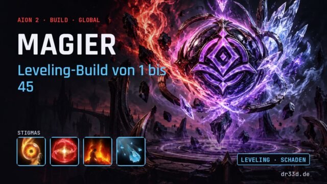 Aion 2: Magier Leveling-Build von 1 bis 45 – Klassenmotiv und Stigmas