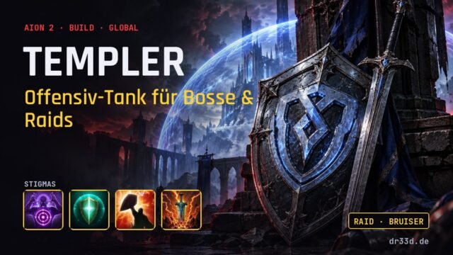 Aion 2: Templer Offensiv-Tank für Bosse & Raids – Klassenmotiv und Stigmas